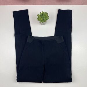 LK Bennett Solid Black Dress Pants Women Size 4 Stretch Classic